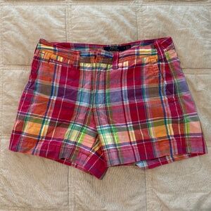 Polo‎ Ralph Lauren Plaid Shorts Size 4